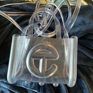 NWOT Telfar X Melissa Clear Jelly Tote, Small